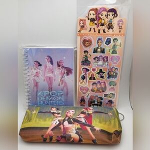 K-POP DEMON HUNTERS Stationery Bundle NEW